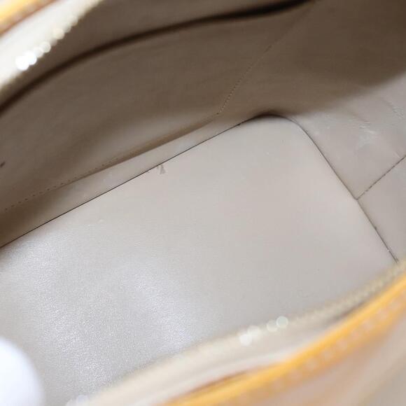 LOUIS VUITTON Monogram Vernis Houston Hand Bag Beige M91004 - Picture 10 of 16